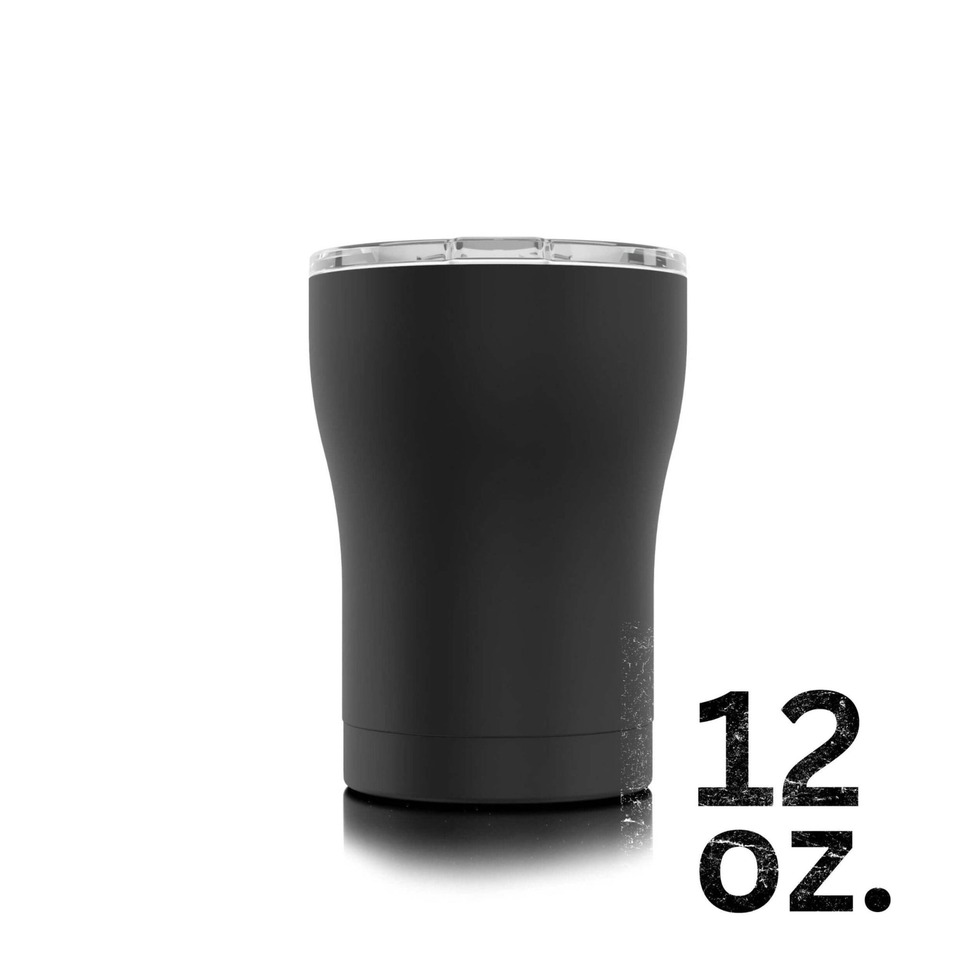 12 oz. SIC® Matte Black Tumbler - SIC Lifestyle