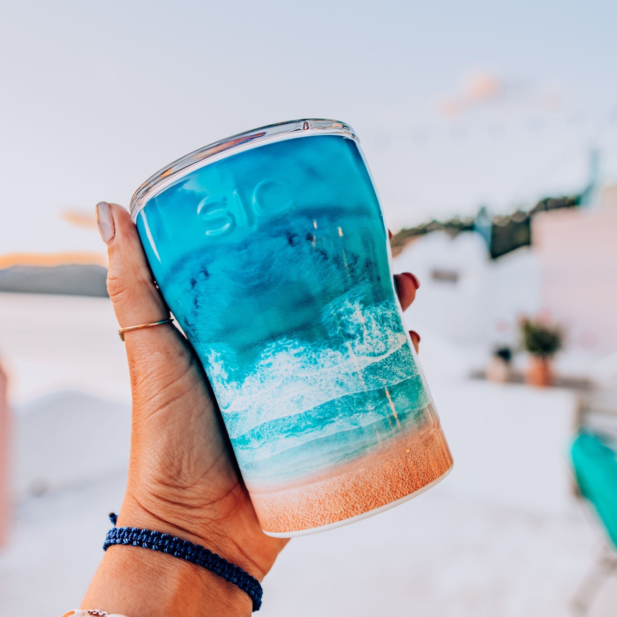 12 oz. SIC® Ocean Drone Tumbler - SIC Lifestyle