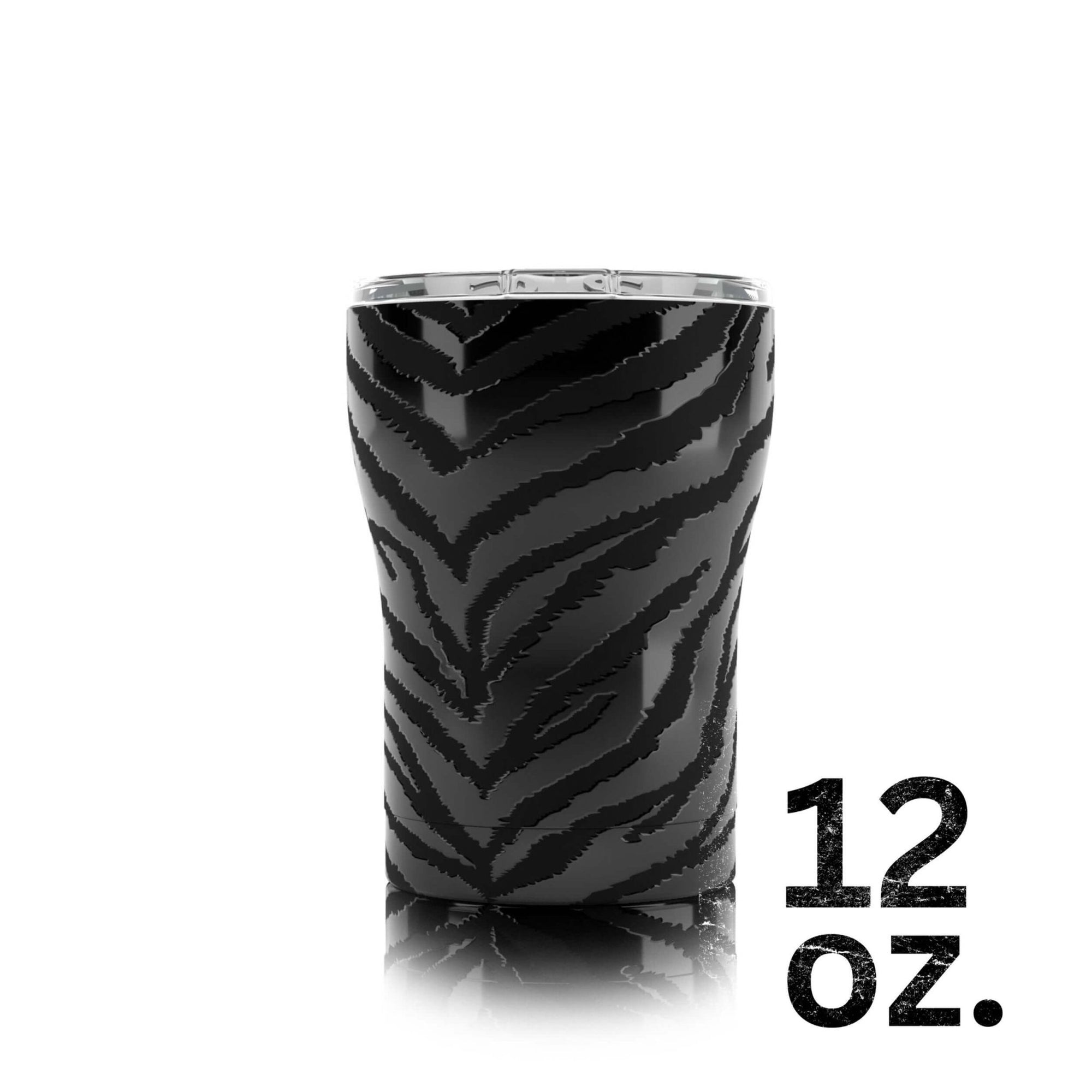 12 oz. SIC® Zebra Eclipse Tumbler - SIC Lifestyle