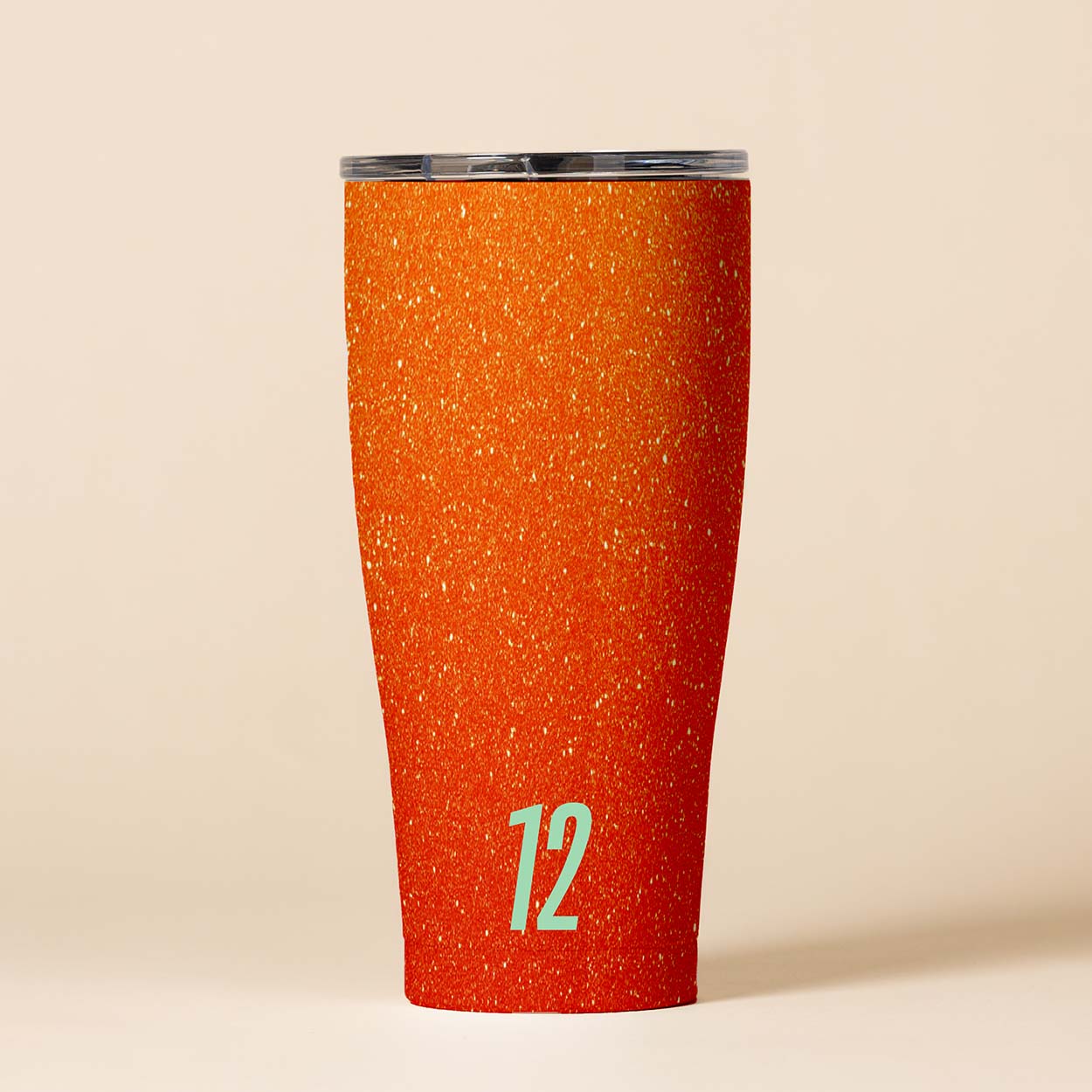 30 oz. Tumbler | Glitter Orange - SIC Lifestyle
